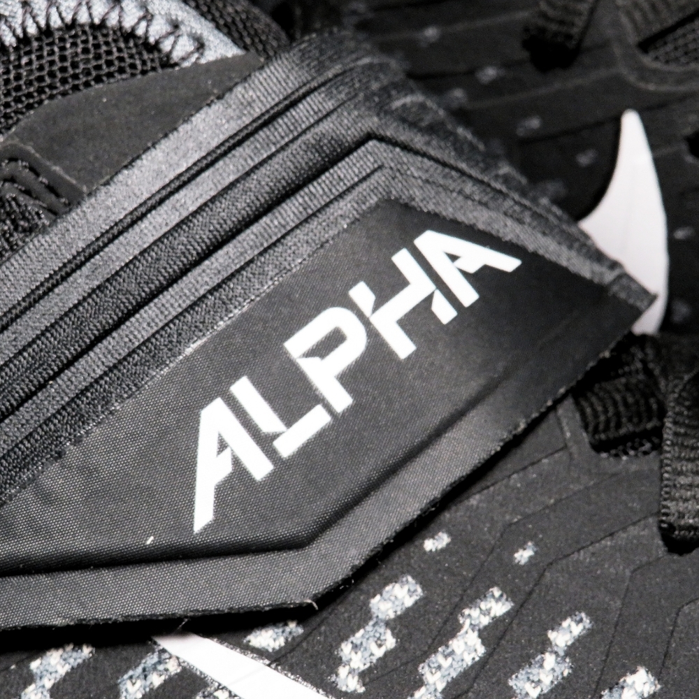 New Men's Size 11-16 Nike Alpha Menace Pro 2 Black Football Cleats Comfortable - Picture 8 of 9